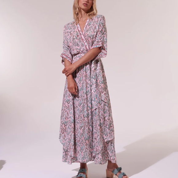 Poupette St Barth long Dress Adha - summer maxi dress. New with tags - Picture 6 of 7